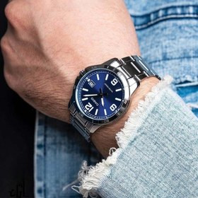 ساعت مچی مردانه عقربه ای برند کاسیو Casio مدل MTP-V004D-2BUDF