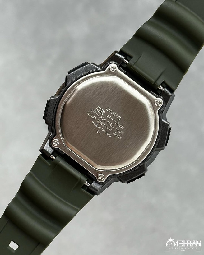 ساعت مچی دیجیتال کاسیو CASIO AE-1000W-3AV اصل باتری 10 ساله