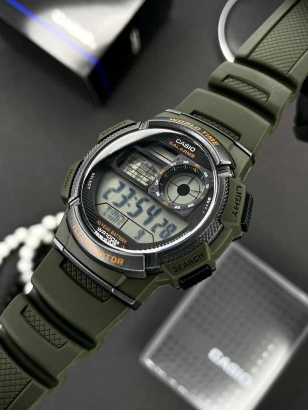 ساعت مچی دیجیتال کاسیو CASIO AE-1000W-3AV اصل باتری 10 ساله