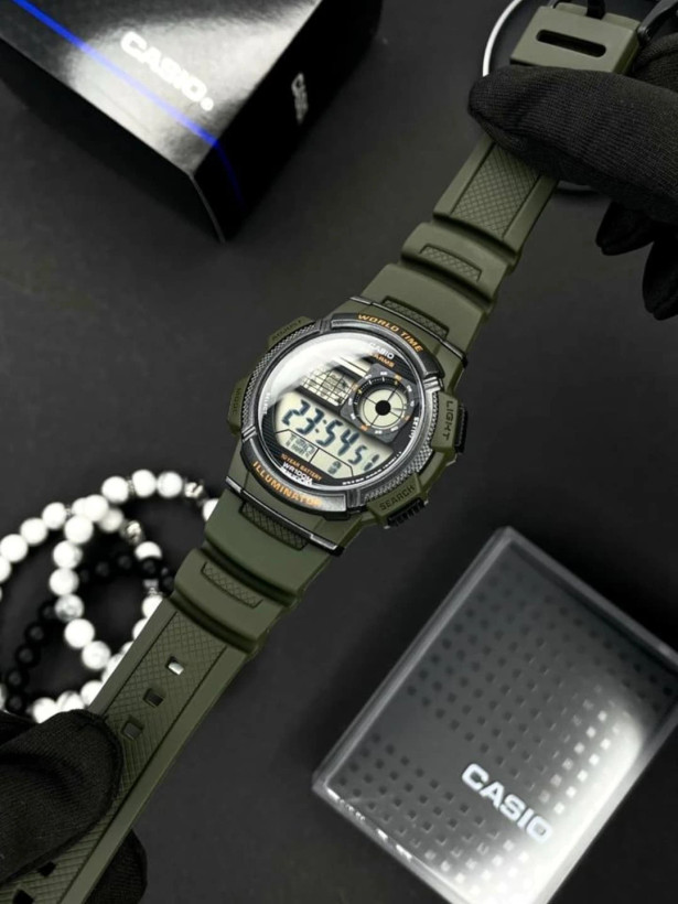 ساعت مچی دیجیتال کاسیو CASIO AE-1000W-3AV اصل باتری 10 ساله